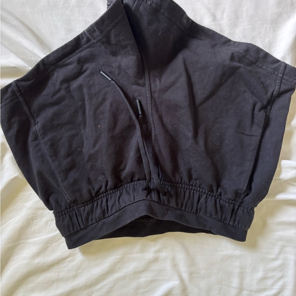 Lululemon Athletica Black Athletic Shorts Lightweight Elastic Waist